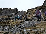 Ben Arthur (The Cobbler). We had wonderful weather for this climb and were rewarded with marvellous views and some great laughs